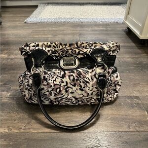Sienna Ricchi Black and White Animal Print Bag